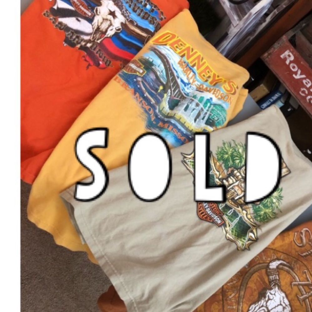 #4-Harley Davidson tshirts
